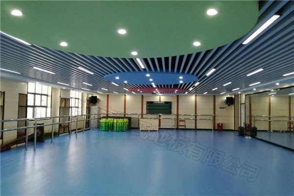 舞蹈地胶--深圳市龙华区中心小学舞蹈室成功案例